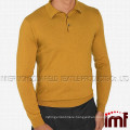 Men's Cotton/Cashmere Polo Collar Sweater